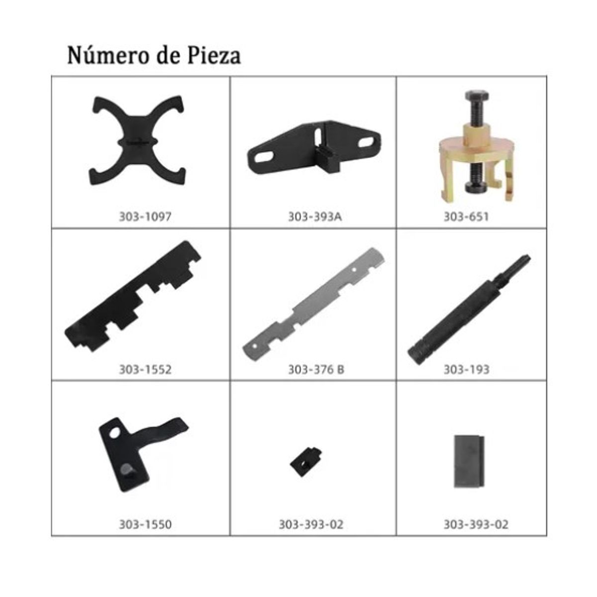 OFERTABKN - Trabador Puesta Punto Calado Distribución Fordmazda 18pzs