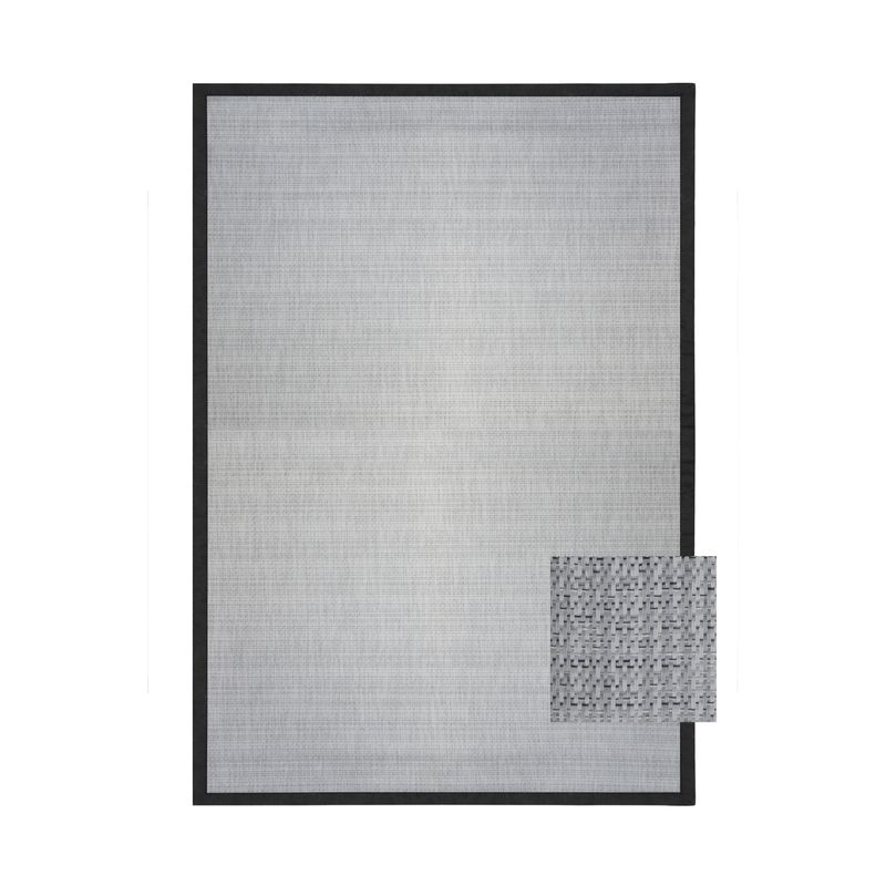 VADELL - Alfombra Zuma 3 x 2 mts borde negro