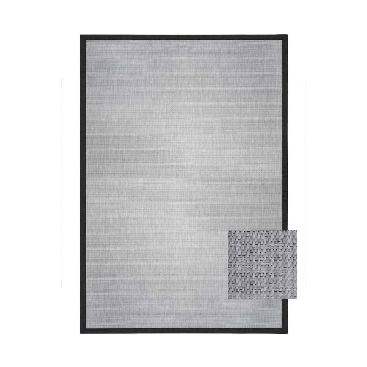 VADELL - Alfombra Zuma 3 x 4 mts borde negro