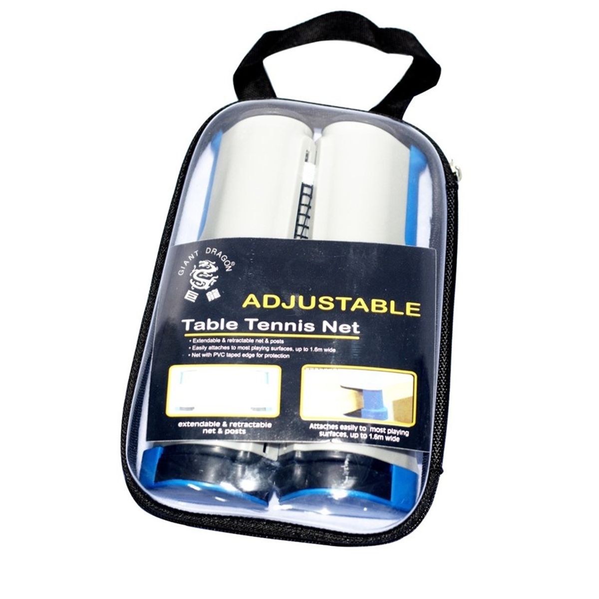 GIANT DRAGON - Red Ajustable para Mesa de Ping Pong