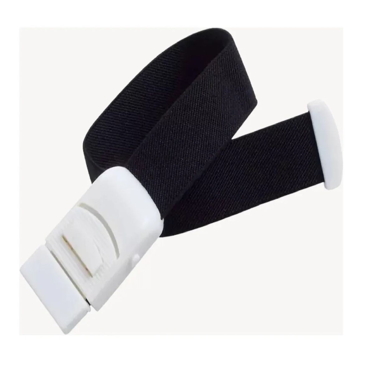 GENERICO - Torniquete Ligadura Elastico Hebilla Muestras Medicas Negro