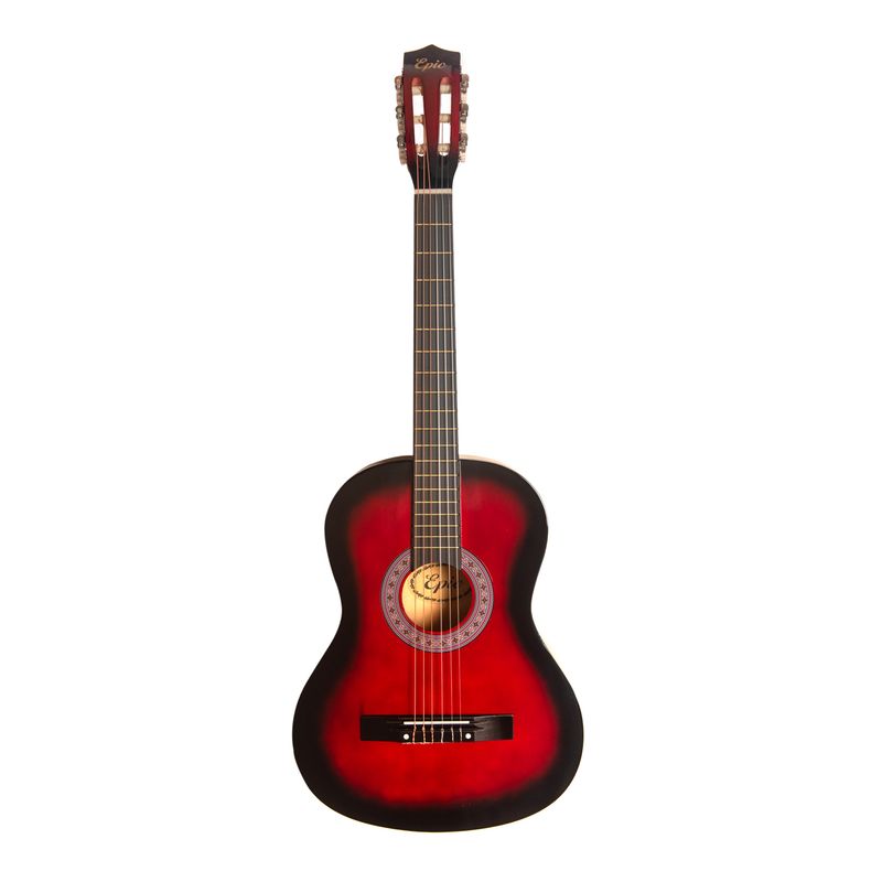 EPIC - Guitarra Acústica Clásica Epic De 38 Redburst