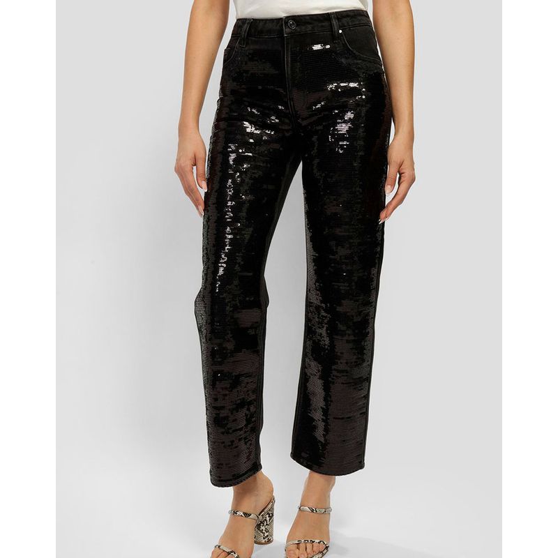 GUESS - Jeans Jil Boyfriend Negro Guess