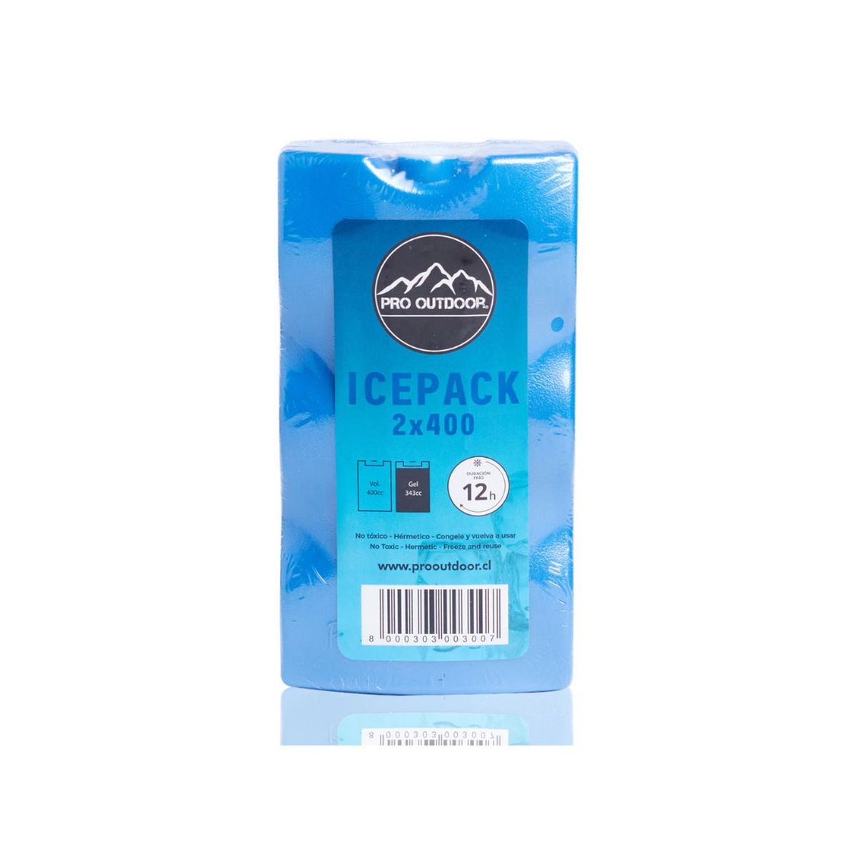 PRO OUTDOOR - Icepack Duro 2x400 Gramos Pro Outdoor