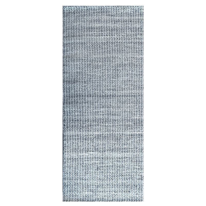 BAZHARS - Alfombra Pasillo 070X240 cm 100% PET Reciclado AM Arlo ICY Bazhars