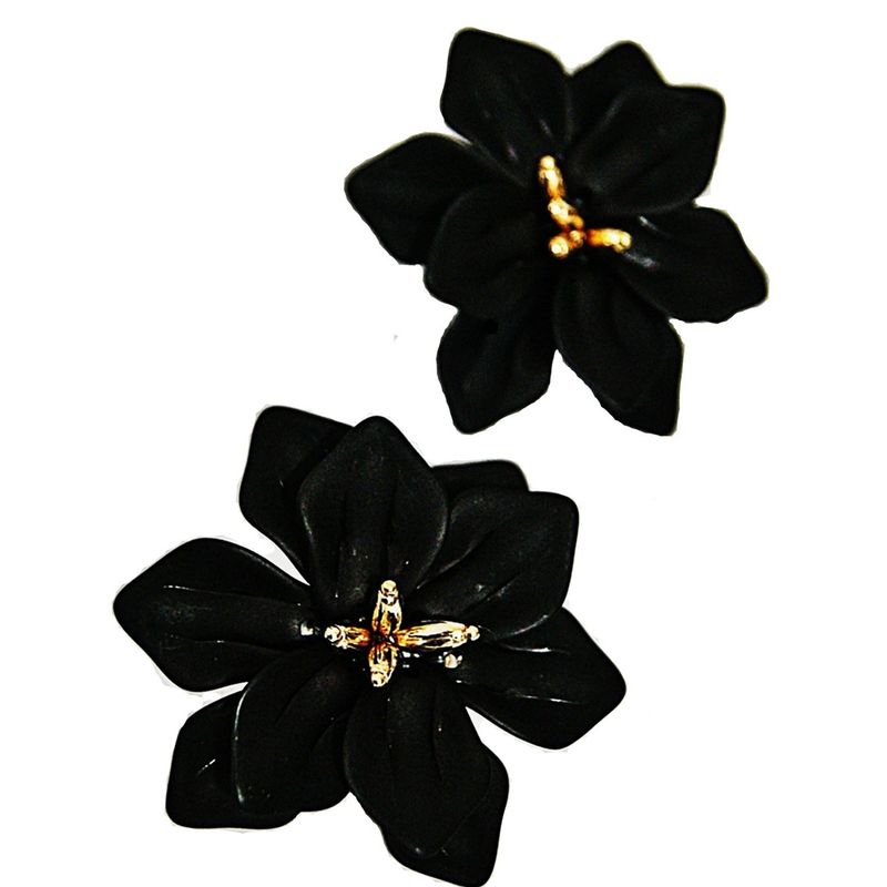 VIVAFELICIA - Aros Resina Carlota Negro