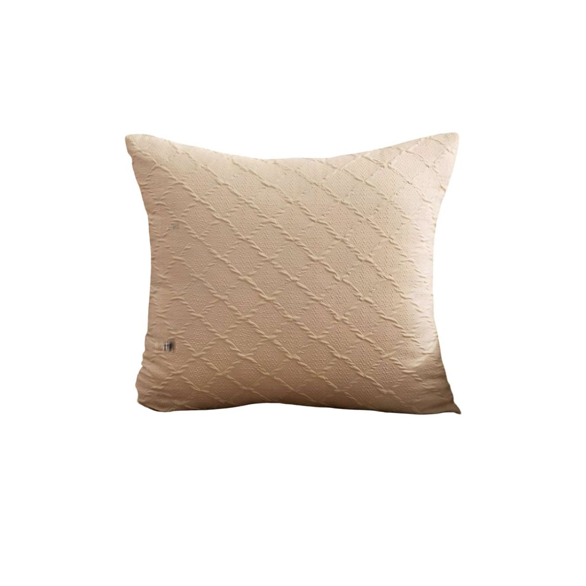 GENERICO - SET DE 4 FUNDAS DE TERCIOPELO TRENZADO BEIGE