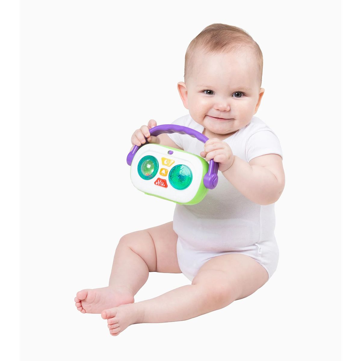 PLAYGRO - Juguete Interactivo Radio de Sonido Little Groover Playgro