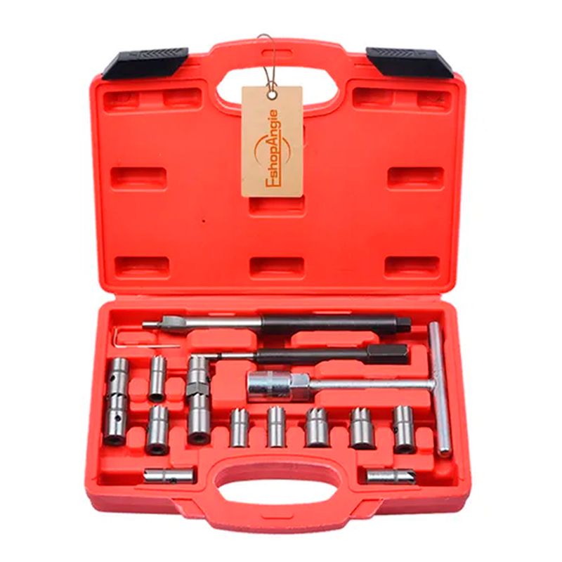 OFERTABKN - Set Escariador Asiento Inyectores Diesel Universal 17 Piezas