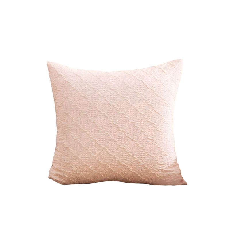 GENERICO - PACK DE 2 FUNDAS DE TERCIOPELO TRENZADO ROSA