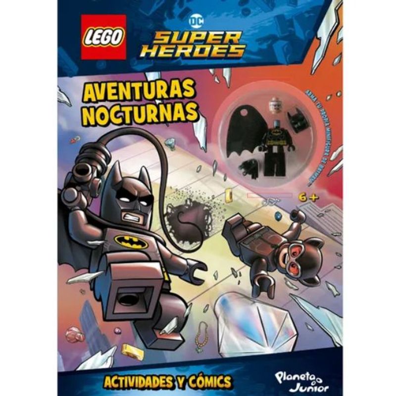 PLANETA JUNIOR - Aventuras Nocturnas Superheroes DC Lego