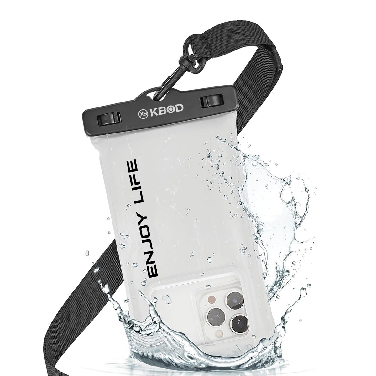 KBOD - Bolsa Sumergible Para Teléfono Celular Waterproof Kbod Pouch Bag Blanco Talla M