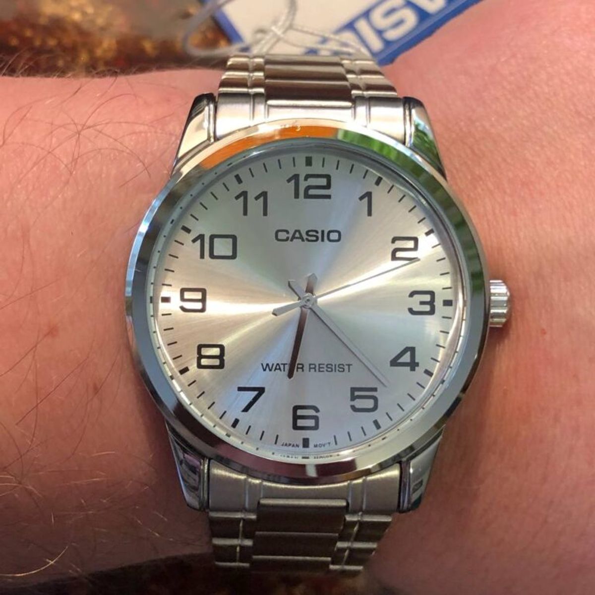 CASIO - RELOJ CASIO MTPV001D-7B HOMBRE ANALOGO METAL