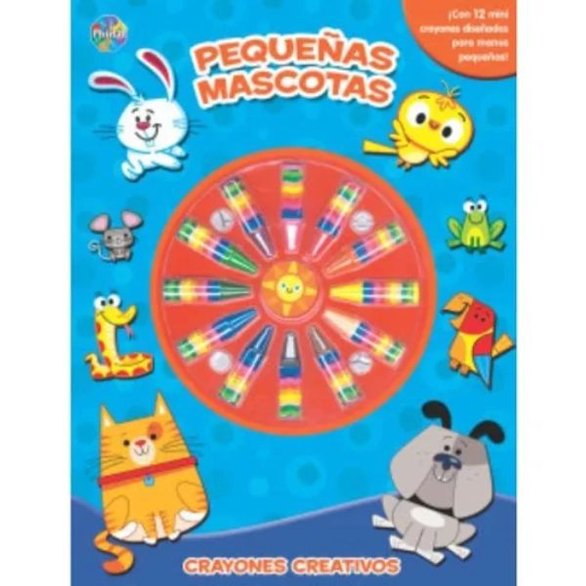 PLANETA JUNIOR - Pequeñas Mascotas Crayones Creativos - Planeta Junior