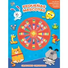 PLANETA JUNIOR - Pequeñas Mascotas Crayones Creativos -