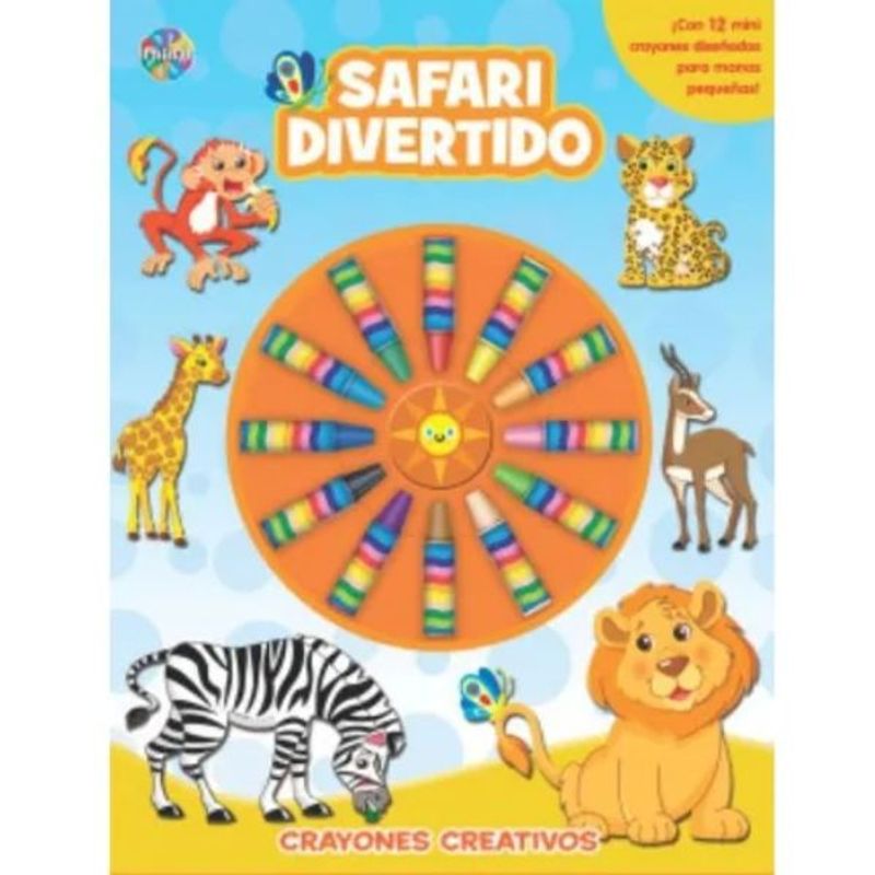 PLANETA JUNIOR - Safari Divertido Crayones Creativos - Planeta Junior