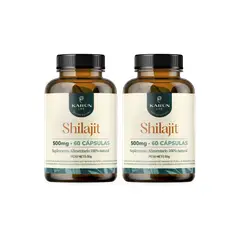 KARUNLIFE - Pack Doble Shilajit 120 Cápsulas Karun Life