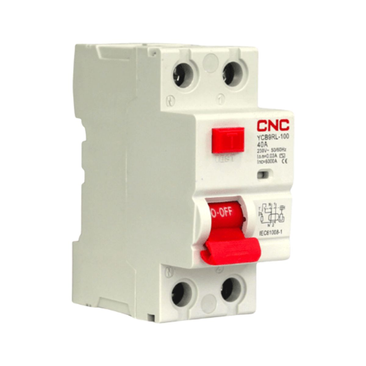 GENERICO - Interruptor Diferencial CNC 2x40A 30mA - 108257