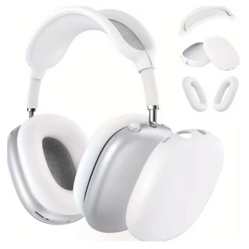GENERICO - Funda Carcasa De Silicona Para AirPods Max Antigolpes Blanco