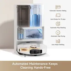 DREAME - Aspiradora y trapeadora robot L10s Ultra Gen 2, succión de 10,000 Pa