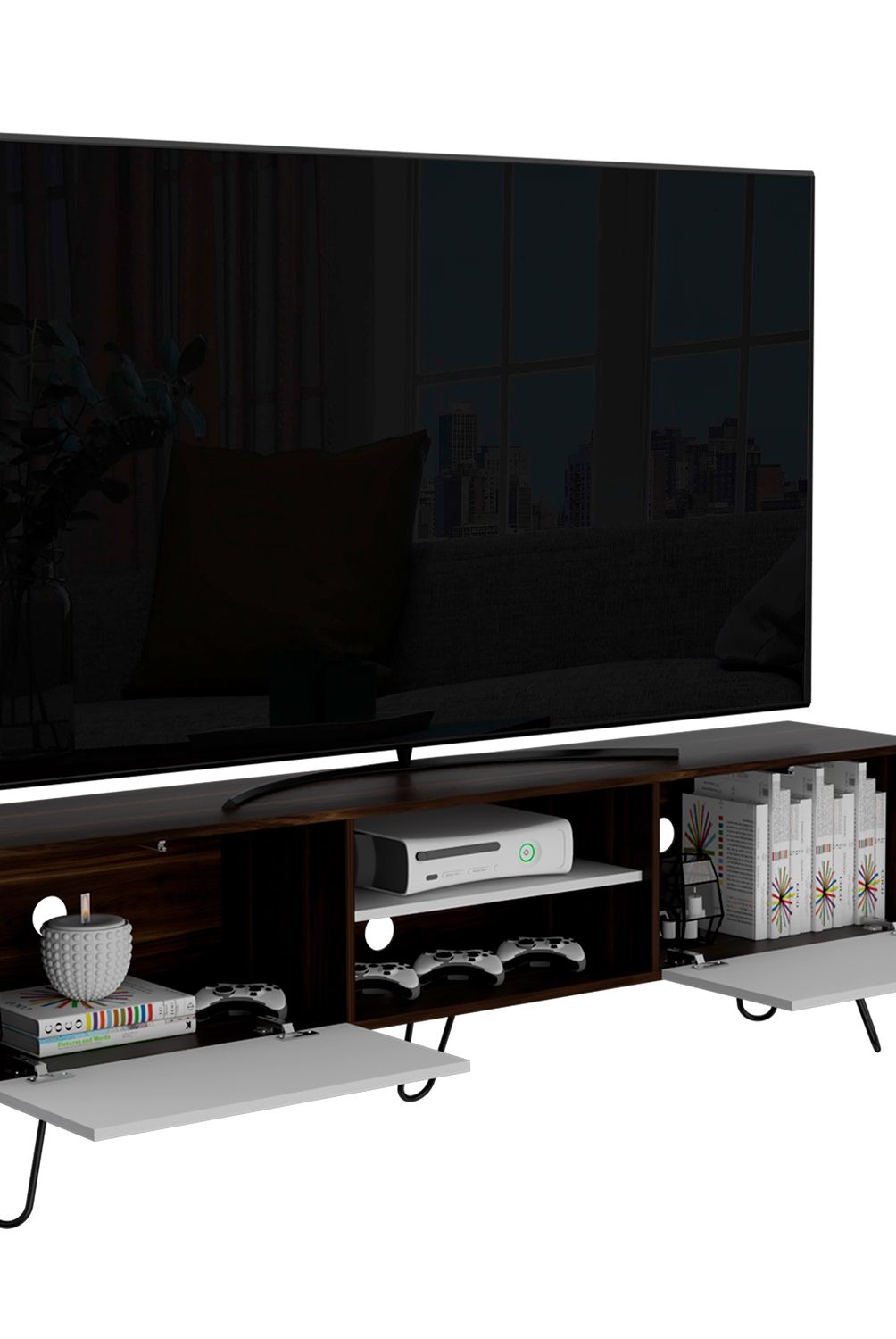 TUHOME - Rack Vassel 80 Pulgadas Tuhome
