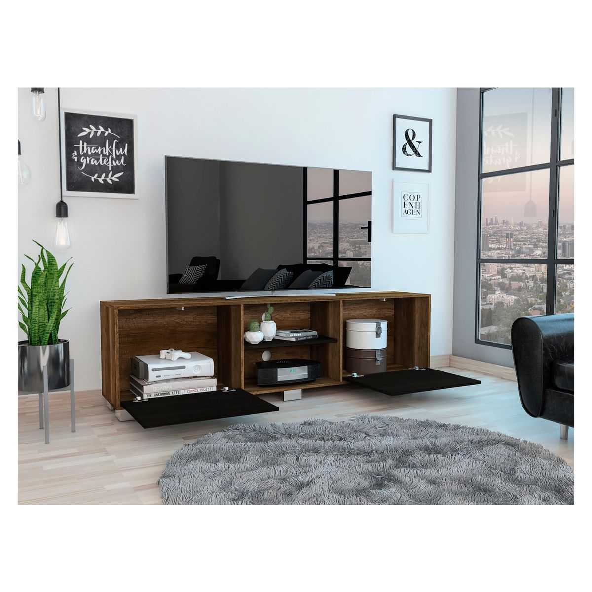 TUHOME - Rack Classic Color TV Tuhome