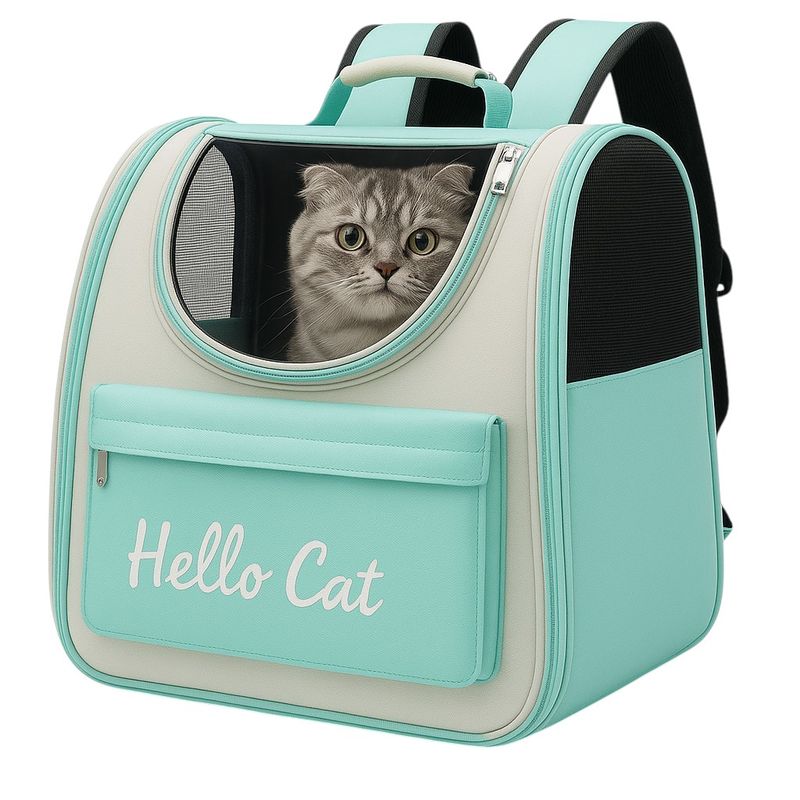 GENERICO Bolso Transportador Mascotas Mochila Transporte Perros