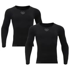 GIOVACCHINO - Pack 2 Camisetas Termica Primera Capa Microfibra Hombre