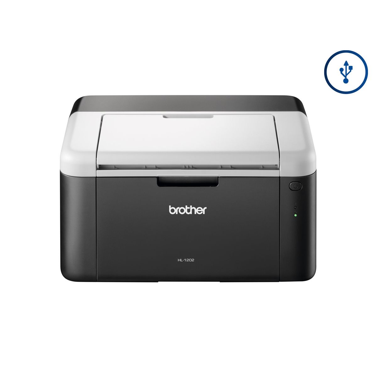 BROTHER - Impresora Brother Láser Monocromática HL-1202