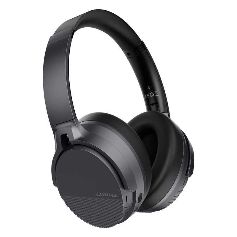 AIWA - Audífonos Over Ear BT Táctil Cancelación de Ruido Aiwa Mod AW-ANC2040