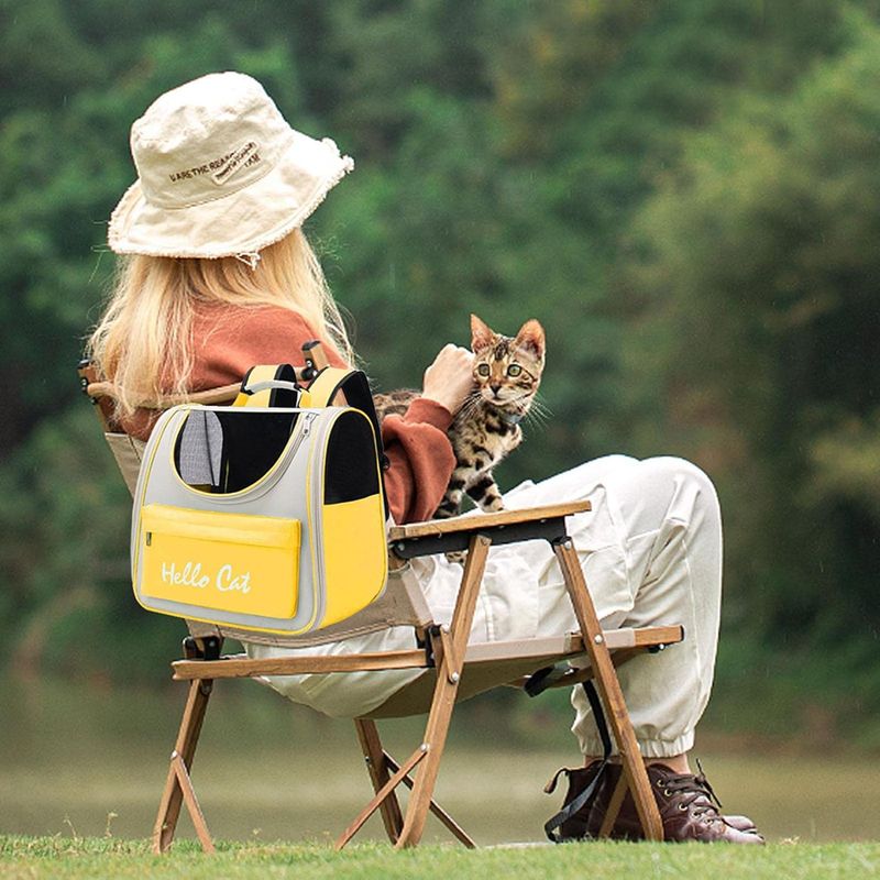 GENERICO - Bolso Transportador Mascotas Mochila Transporte Perros Gatos