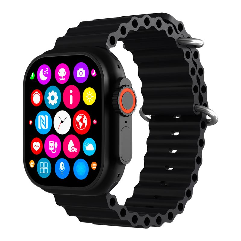 KBOD - Smart Watch Reloj Inteligente Kbod S8 Ultra IP65 Negro
