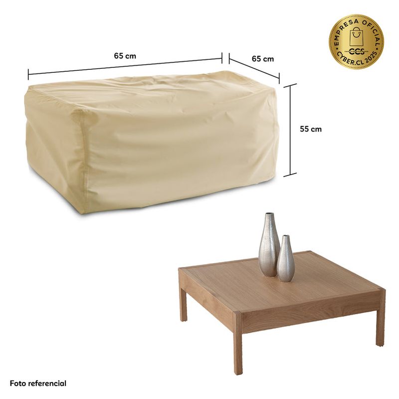 CWAGEN - Cobertor Funda de Mesa de centro Cuadrada M Tapado Covers-Wagen Covers