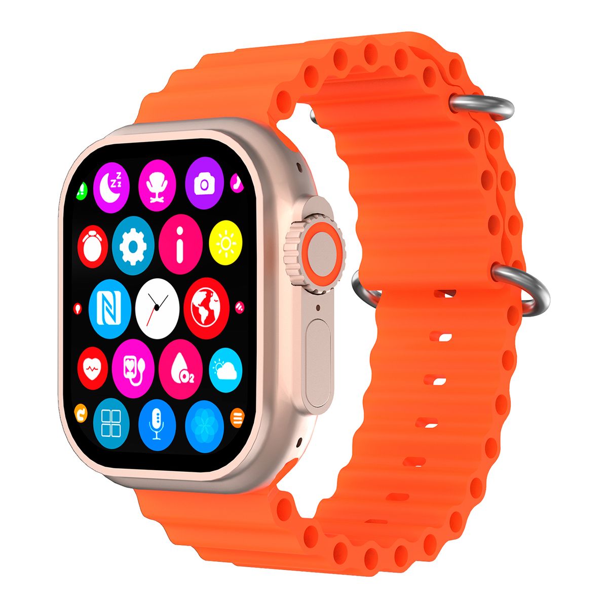 KBOD - Smart Watch Reloj Inteligente Kbod S8 Ultra IP65 Naranja