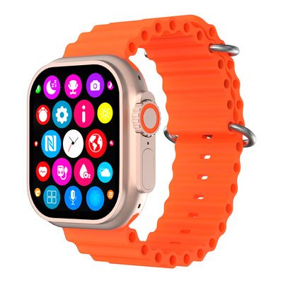 Kbod Smart Watch Reloj Inteligente S8 Ultra Ip65 Naranja