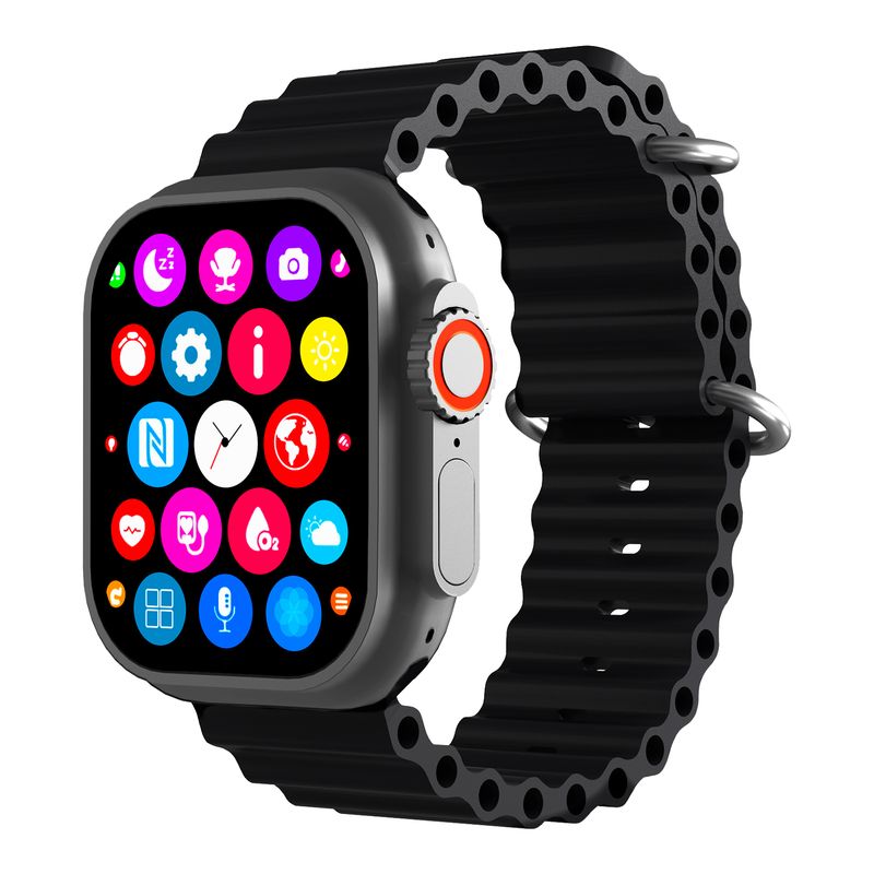 KBOD - Smart Watch Reloj Inteligente Kbod S8 Ultra IP65 Gris