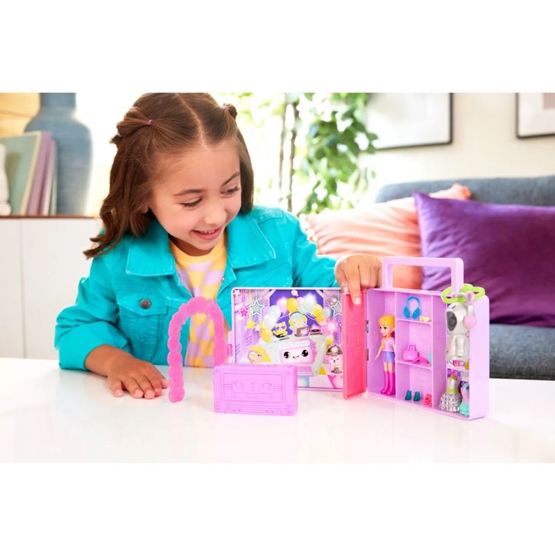POLLY POCKET - Fiesta Disco Fashion Reveal Polly Pocket