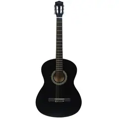 HENDRIX - Guitarra Clasica Funda Niño 30 Pulgadas Negro