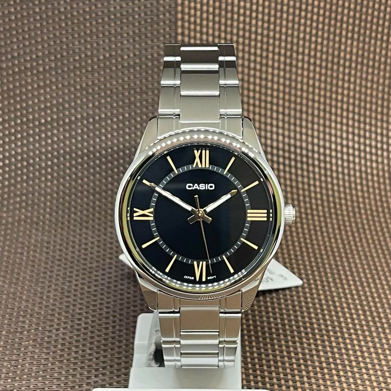 CASIO - reloj casio mtpv005d-1b5  hombre analogo metal