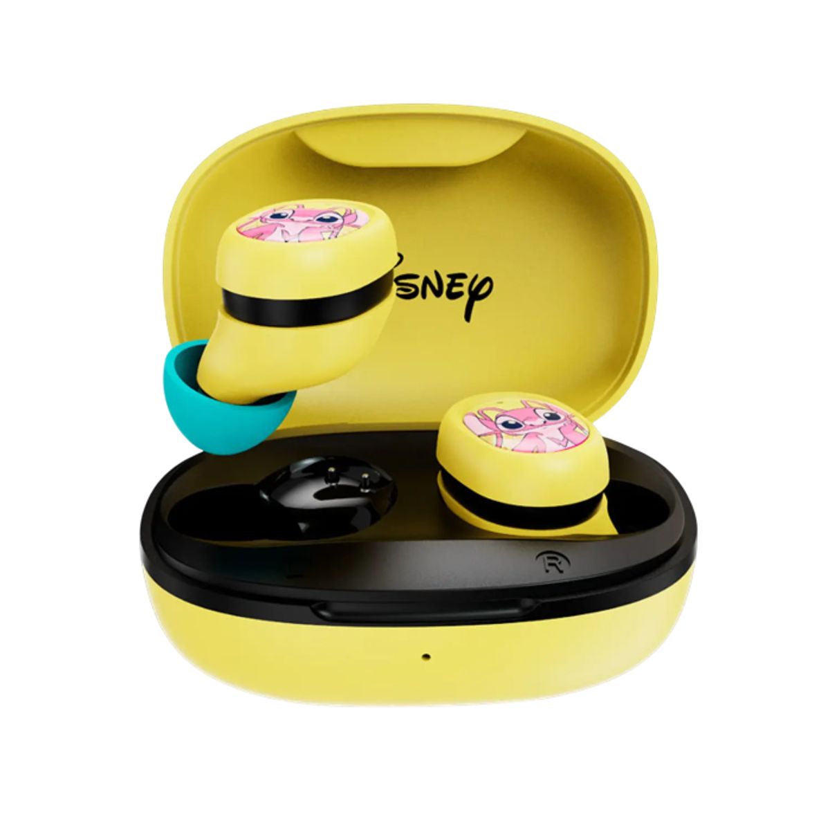 XTECH - Xtech XTH-D701ST-YL Audífonos Inalambricos True Wireless Disney Stitch, Color Amarillo