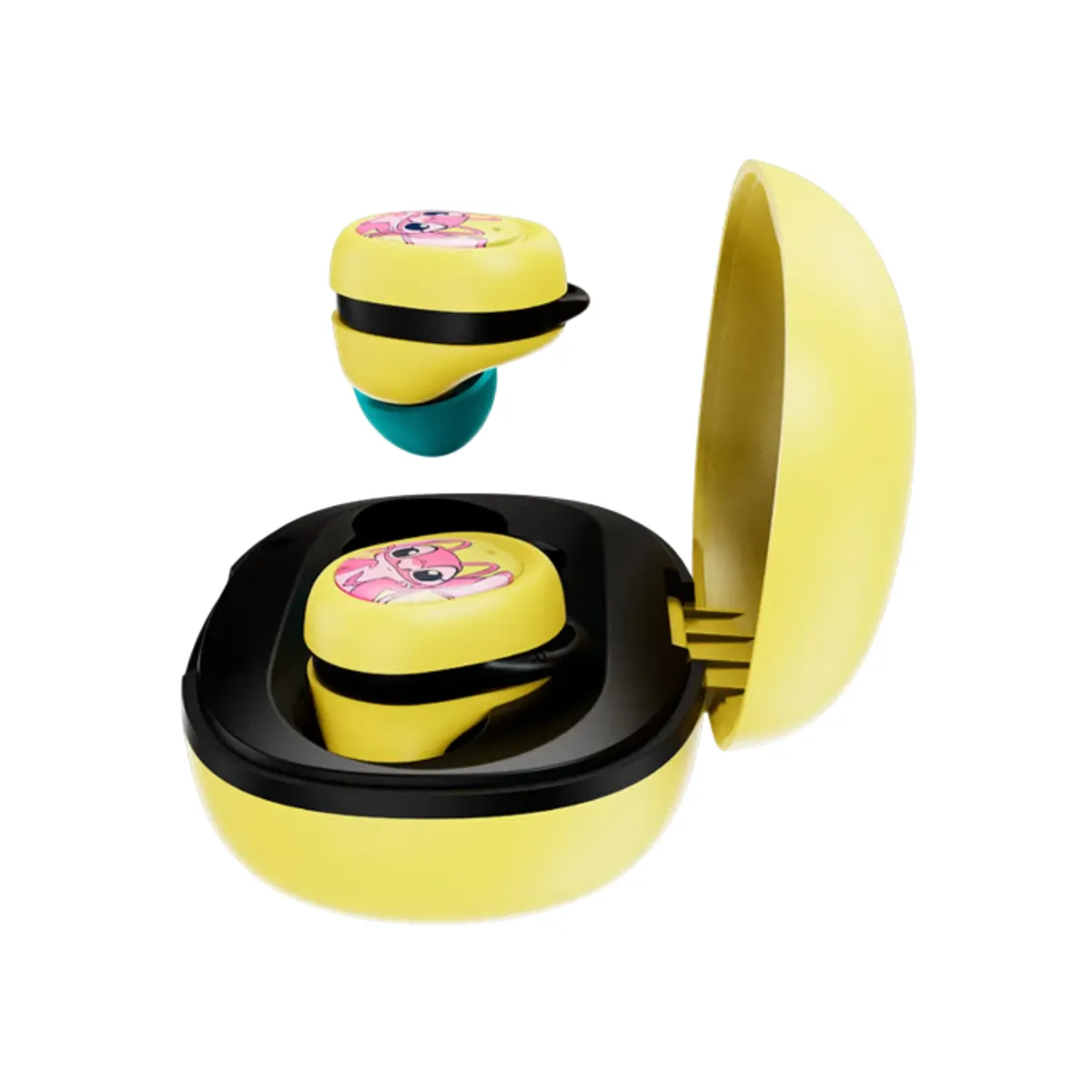 XTECH - Xtech XTH-D701ST-YL Audífonos Inalambricos True Wireless Disney Stitch, Color Amarillo