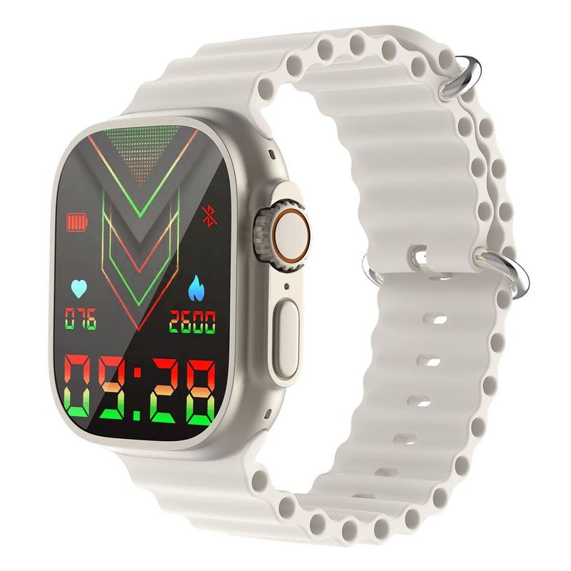 KBOD - Smartwatch Reloj Inteligente Bluetooth Kbod X80 Ultra Dorado Beige