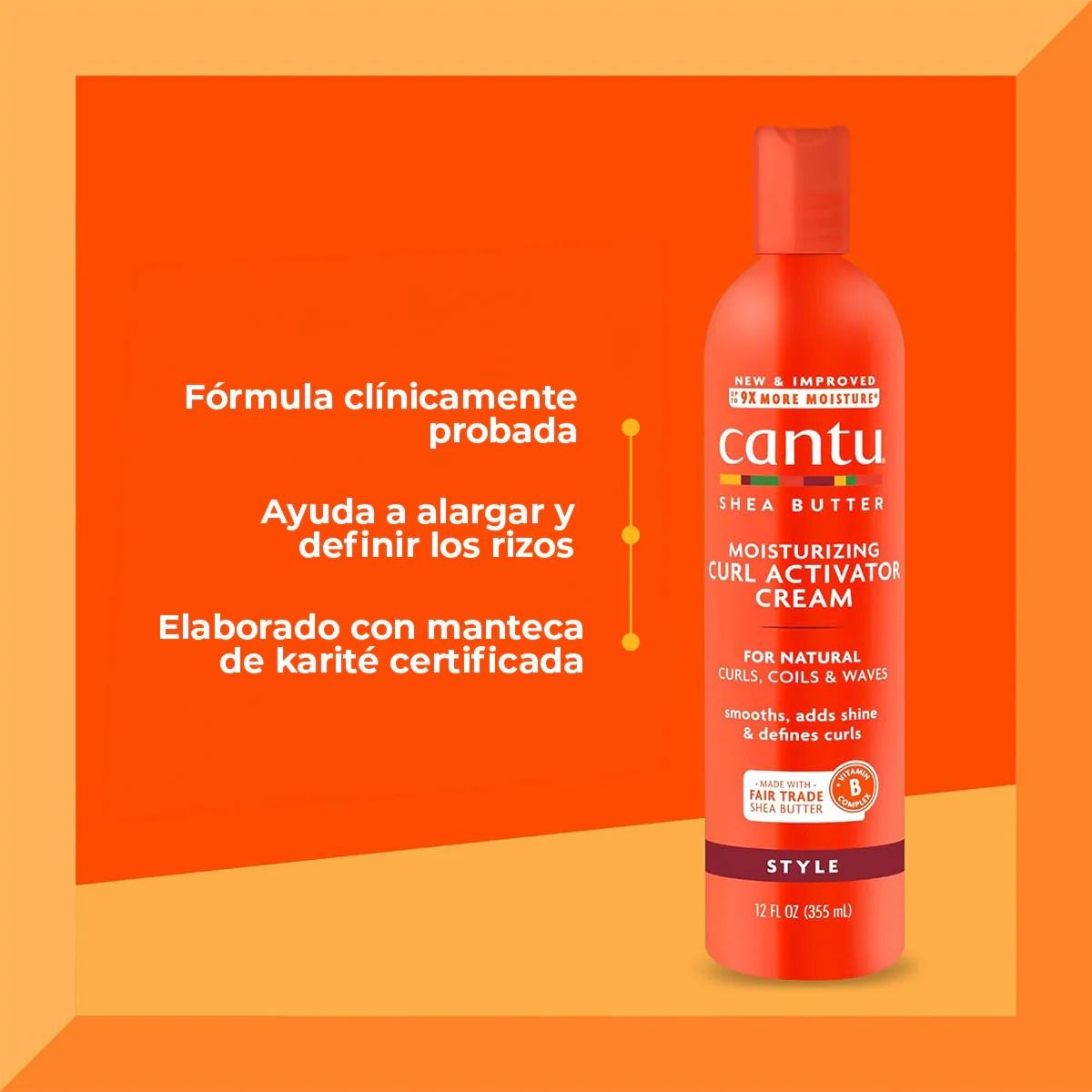 CANTU - Crema Activadora de Rizos Cantu Curl Activator 355 ml