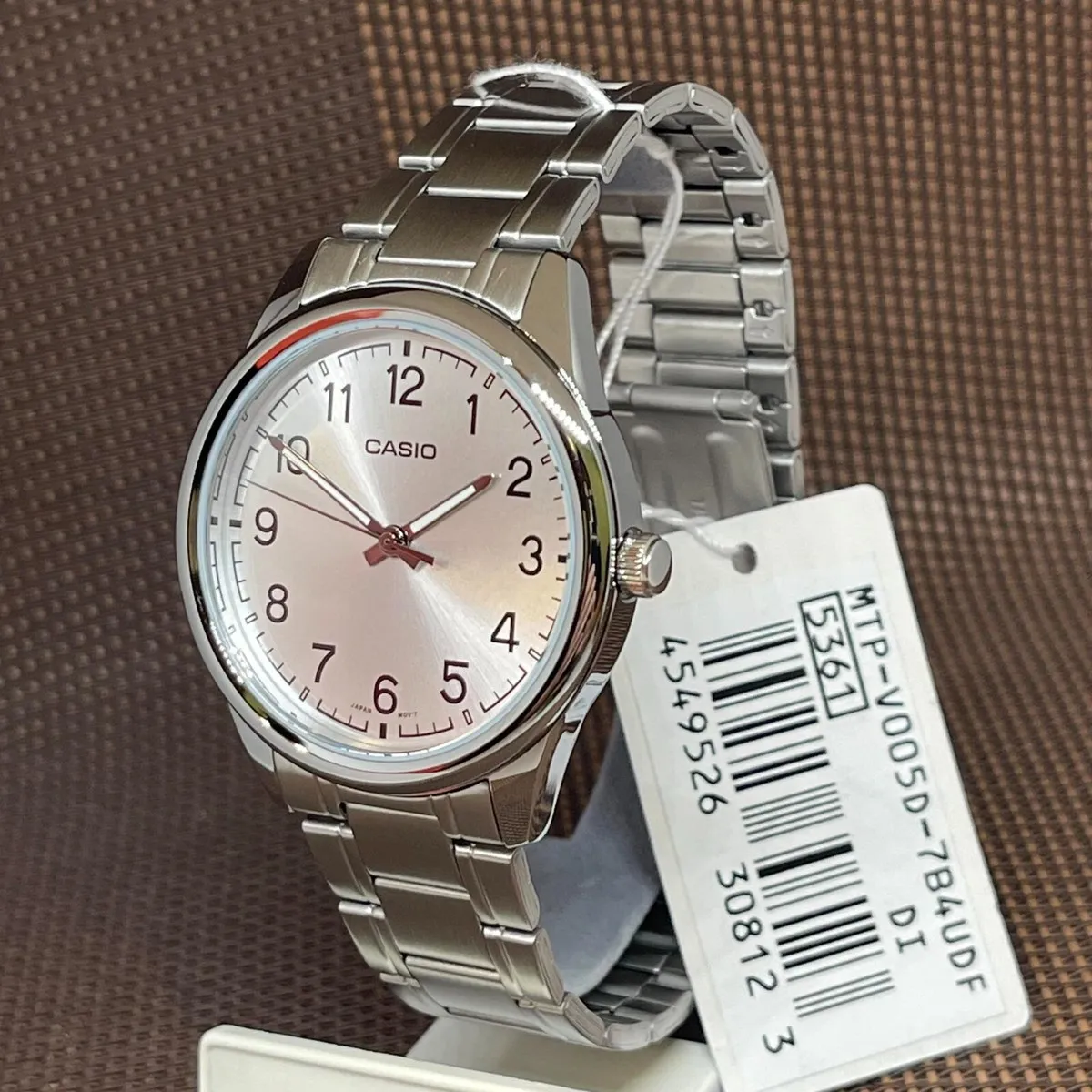CASIO - reloj casio mtpv005d-7b4 hombre analogo metal