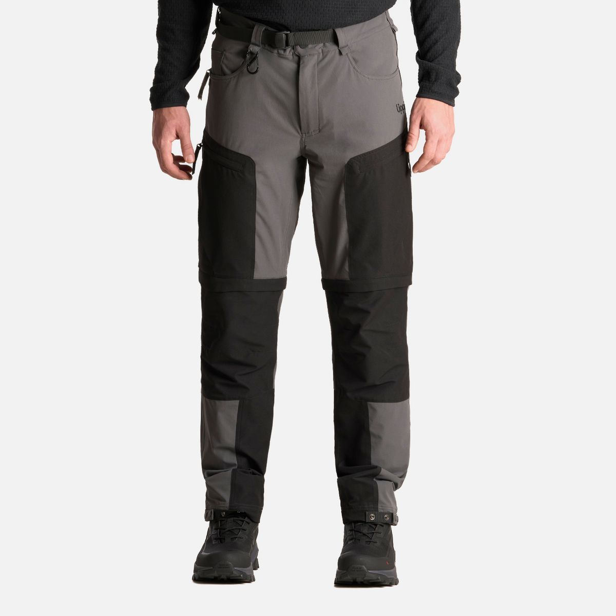 LIPPI - Pantalón Hombre Wollaston Mix-2 Pants Gris Medio Lippi