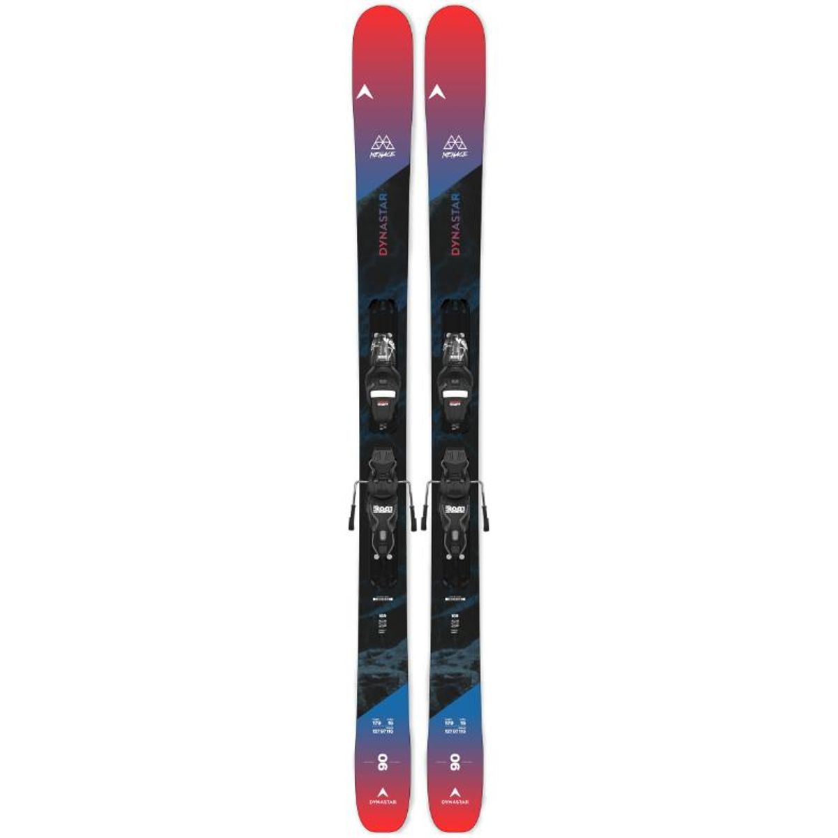 DYNASTAR - Dynastar Ski M-Menace 90 Open Con Fijaciones Look NX 10 GW B93 Black - 140