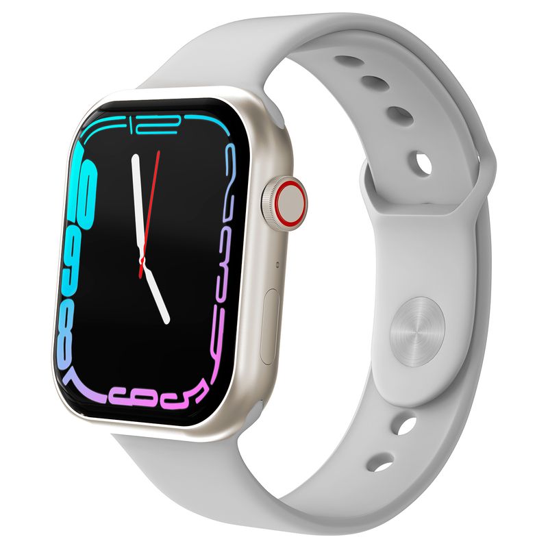 KBOD - Reloj Inteligente Smartwatch Kbod S85 Pro Con Set De 7 Correas Dorado