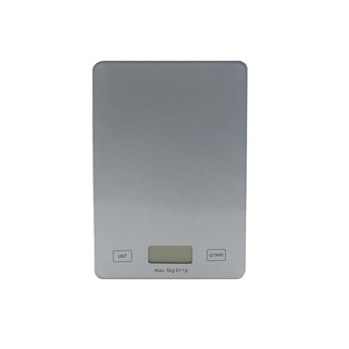 DBLUE - Pesa Gramera De Cocina Digital Capacidad 5kg Color Gris - Ps