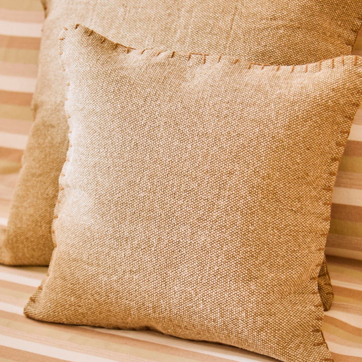 CALMA HOUSE - Funda Cojín Asana 60x60 Piedra Calma House