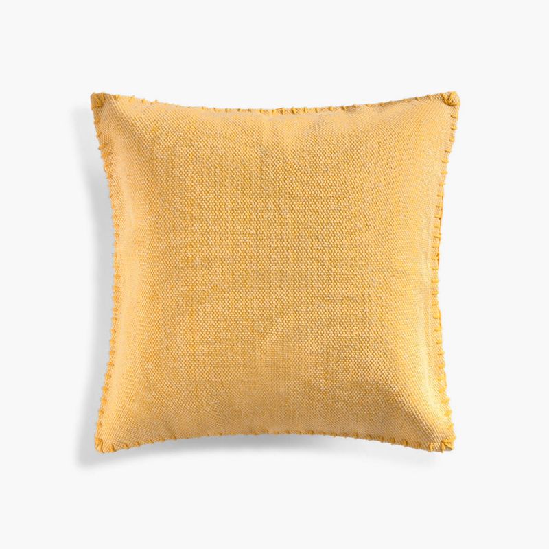 CALMA HOUSE - Funda Cojín Asana Amarillo 45x45 Calma House